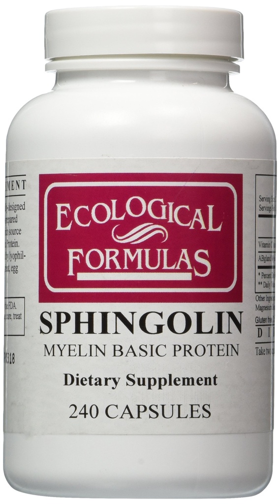 Fórmulas ecológicas - Sphingolin 200 mg 240 caps [Salud y Belleza]