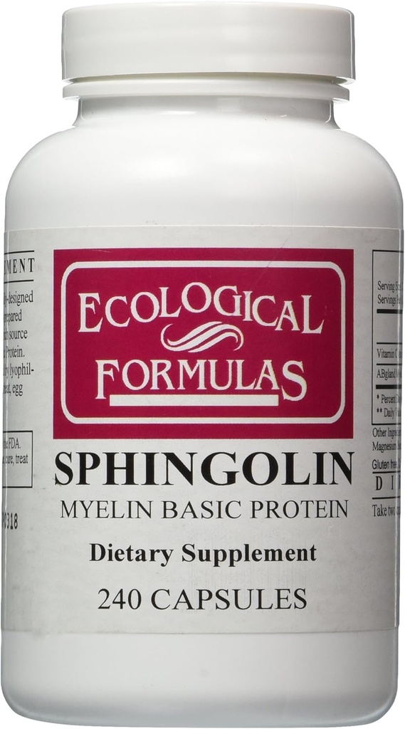 Fórmulas ecológicas - Sphingolin 200 mg 240 caps [Salud y Belleza]