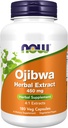 AHORA Suplementos, Ojibwa Herbal Extract 450 mg, Concentrated Blend , Alcohol-fFree, 4:1 Extractos Herbales, 180 Veg Capsules