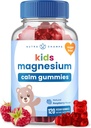 NutraChamps 120 Kids Magnesium Gummies - Azúcar Magnesium Gummies para Niños - 4 Month Supply - Soportes Bone Health, Sleep - Magnesium Citrate para Niños Suplemento