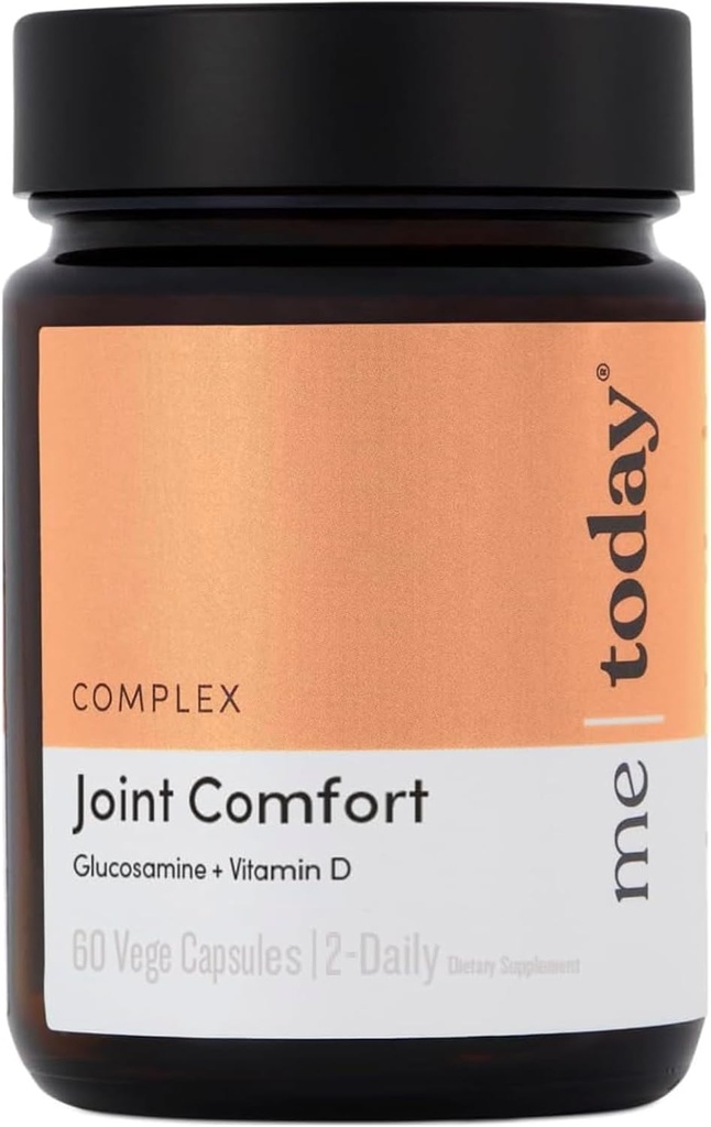 me hoy Joint Comfort Suplemento – Glucosamina, Condroitina &amp; Vitamina D para la movilidad conjunta &amp; Bone Support – Fórmula limpia para hombres y mujeres – 60 cápsulas de Vege