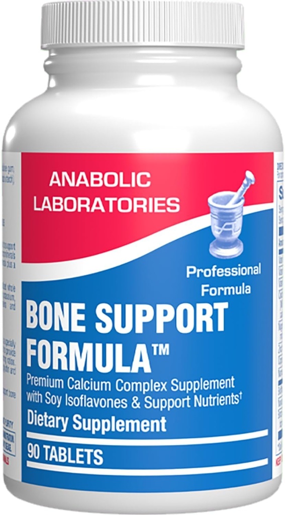 Suplemento de Bono Completo de Calcio Clínico - Magnesio Restaurativo Zinc D3 Suplemento de Bone Health Strength &amp; Density Support with Antioxidant Bioflavonoids - Alta Absorción - 15 Servimientos