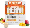 PROSUPPS Thermogenic Fat Burner Powder, Molten Mango - Pérdida de peso & Metabolism Booster Pre Workout Suplemento para Hombres - Apoyos Appetite Control " Boosts Energy - Gluten-Free - 25 Serviciones