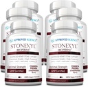 Ciencia Aprobada Stonexyl - Herbal Support for Kidney Stones - 360 Capsules - Chanca Piedra - High Absorption - 6 Month Supply - Vegan