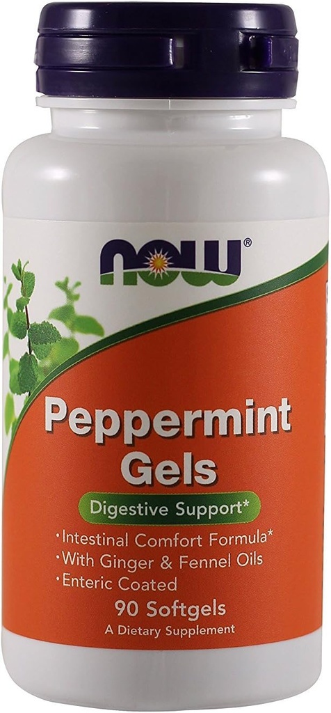 Ahora Alimentos Peppermint Gels - 90 softgels (Pack of 3)