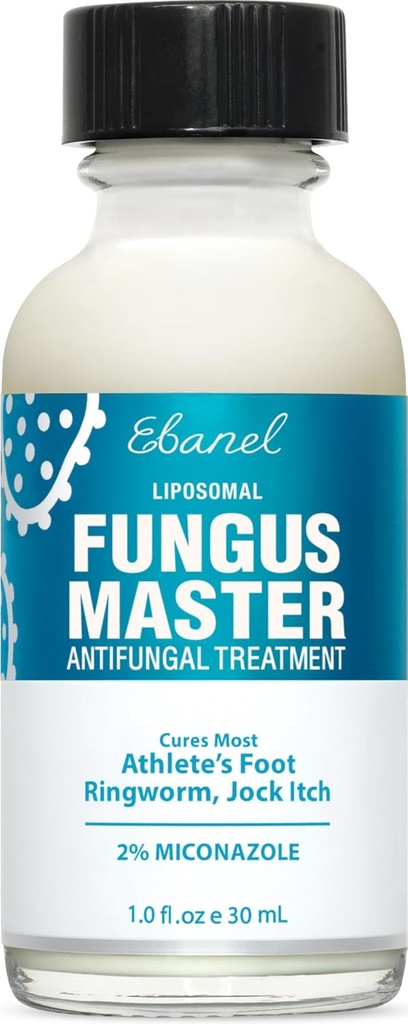 Athletes Ebanel Tratamiento del pie Extra Strength, Crema Antifungal para el hongo del pie, con Miconazole, Ácido Undecilénico &amp; Aceite de Té, Alivio rápido de Itch, Treats fungal Infección Leading toenail Fungus