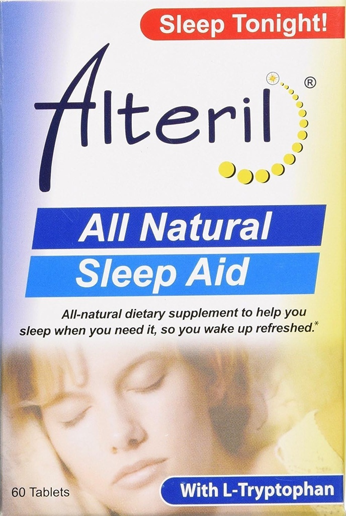 Alteril - Ayuda al sueño Todo Natural - 60 Tabletas