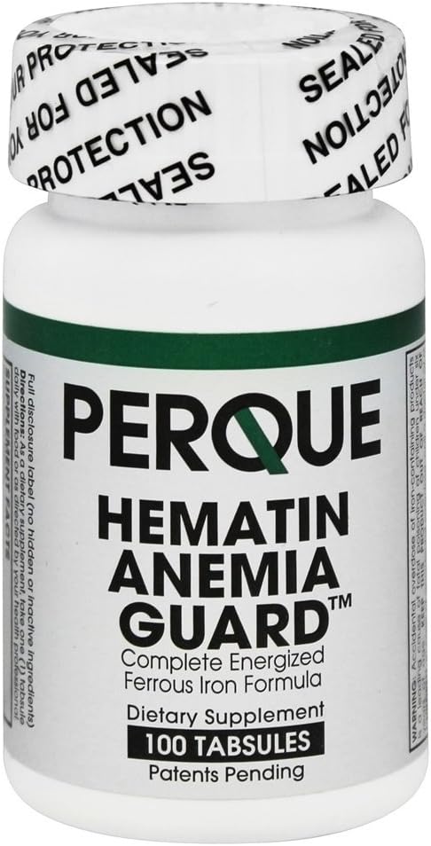 Perque Hematin Anemia Guard, 100 Conde