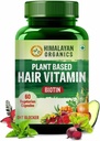 Vitamina Biotina de pelo de base vegetal (60 cápsulas de veg) 100% Herbal con NO Efectos secundarios conocidos - por farmaciavida