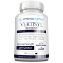 Ciencia aprobada VertiSyl - Ginkgo Biloba, Ginger, Vitamina D3, BioPerina - 30 cápsulas - 1 mes de suministro