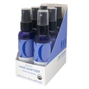 EO Organic Hand Sanitizer Spray: French Lavender, 2 Ounce, 6 Count