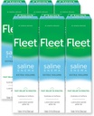 Fleet Laxative Saline Enema, 7.8 Fl Oz (Pack of 6)