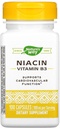 Niacina, Vitamina B3, 100 mg, 100 cápsulas, Camino de la Naturaleza