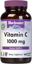 Bluebonnet Nutrition Vitamina C 1000 Mg Cápsulas vegetales, ácido ascórbico, para la salud de la piel inmune, Vegan, Vegetariano, No GMO, Gluten, Soy &amp; Milk Gratis, Kosher, 180 Conde