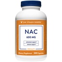 La Vitamina Shoppe NAC N-Acetyl-L-Cysteine - Promueve la Salud Celular, Immune & Antioxidant Support - 600 MG (200 cápsulas)