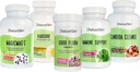 NaturalSlim Superb Bundle for Cleansing – Candiseptic Kit, MagicMag C and Kadsorb Supplements | Better Digestion, Immune System & Kidney Support | Vegan, Formulated by Frank Suarez