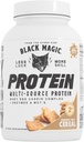 Black Magic Protein Powder Whey Egg Casein Complex + Enzymes &amp; MCT's Recovery 2lbs Cinnamon Toast Cereal Flavor