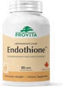 PROVITA Endothione | Glutathione Booster | Supports Natural L-Glutathione Production | Precursors with Zinc, Selenium & Probiotic | Detox Support | Immune Health | Liver Function | 60 Veg Capsules