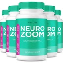 (5 Pack) Suplemento Neuro Zoom, Neuro Zoom Memoria Orgánica Apoyo Fórmula, Neuro Zoom para Reducir los Efectos Negativos de la Fog del Cerebro, Neuro Zoom Usado para Boost Memory, NeuroZoom Reseñas (300 cápsulas)