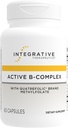 Terapéutica Integrativa Active B-Complex - Cellular Energy & Heart Health Support with Vitamins B2, B6 &amp; B12* - Supports Nervous & Immune Systems* - Dairy-Free &amp; Gluten-Free - 60 cápsulas