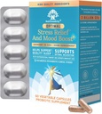 Nutricelebrity Optimal Stress Relief Supplement, Mood Support, Sleep Aid, Ashwagandha Organic, KSM-66, Brain Focus, Probiotics for Women, Gut Health, Vegan Non GMO 60 Days Supply - 2 Pack