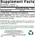 Mejores Naturales Ácido Lipoico alfa 200 Mg &amp; Acetyl L-Carnitine 500 Mg