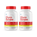(2 Pack) Glyco Renew Blood Support Supplement - Glyco Renew Pills Original Formula Glycogen Clean Advanced Extra Strength, Glycol Renewal Capsules Renewed Natural Ingredients (120 Capsules)