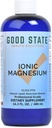 Good State ← Ionic Magnesium 16 oz. sometida Natural ← Nano Sized Mineral Technology ← Grado profesional  Apoyo Saludable Química &amp; Enzymes Reacciones ← 192 Serviciones a 100 mg por servir  16 Fl oz Bottle