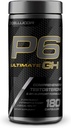 Cellucor P6 Ultimate GH Test Booster para hombres, píldoras de apoyo hormonal de crecimiento para la síntesis de proteínas &amp; Metabolismo de grasa, 180 cápsulas