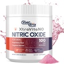 Nitric Oxide Suplemento para Hombres - Extra Strength Nitric Oxide Booster Powder for Heart, Circulation, Blood Flow, Energy, Endurance - 10g Por Serving, 30 Servings