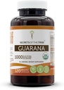 Secretos de la Tribu Guarana USDA Organic Capsules ← Certified Organic Vegetarian Capsules, Herbal Dietary Supplement viv Paullinia Cupanais Dried Seed (120 Conde)