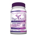 ThyrAid - Suplemento Tiroides - Iodine, Kelp, Ashwagandha - Vegan - 1 Botella (3 Mes de Suministro, 180 Capsules)