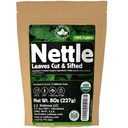 Nettle Tea - 8Oz (REAL WILD HARVEST) TENIDO 100% USDA Certified ORGANIC ANTE Loose Leaf (Urtica Dioica aka Stinging Nettle) Cut " Sifted