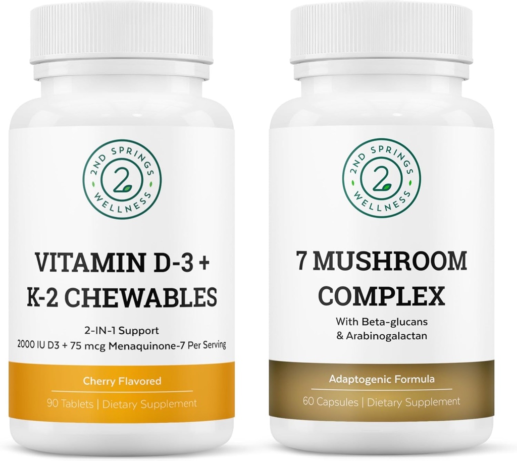 Mushroom &amp; Sunshine Bundle: Boost &amp; Balance