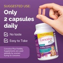 CONCEIVE PLUS Fertilidad Suplementos para Mujeres &amp; Hombres TENIDO 30-Day Supply Fertility Support Bundle ← Premium Fertilidad Vitaminas para Concepción Hombre y Mujer TENIDO 2 x 60 Soft Capsules