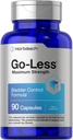 Horbäach Go Less Bladder Control Supplement ← 90 Capsules ← Máximo Strength Pills for Women and Men ← Non-GMO & Gluten Free Formula