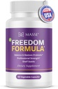 Candida Freedom Massey Medicinales Colon Cleanse Pills - Digestivo elaborado para Vibrant Living - Complejo Probiótico Gut Health - 60 cápsulas