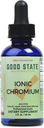 Good State Liquid Ionic Chromium Ultra Concentrate - 10 Drops Equals 200 mcg - 100 Servings Por Bottle