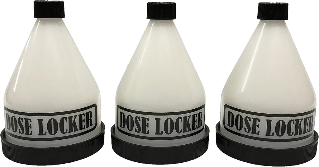 3-Pack - embudo de almacenamiento de pólvora - pólvora de pólvora - Pre-Workout - BCAAs - Boosters inmunes