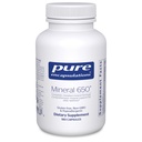 Encapsulaciones puras Mineral 650 ← Combinación hipoalergénica de Chelated habitMinerals  180 Capsules
