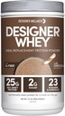 Designer Wellness, Designer Whey Protein Meal Replacement Powder, Organic Superfood Complex Carbs, Vitaminas, Minerales, Gluten-Free, Milk Chocolate, 1,72 libras