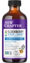 Nuevo capítulo Elderberry Kids Syrup, Advanced Immune Defense for Ages 2+, 64x Concentrated Elderberry, Sweetened with Throat-Soothing Grade A Honey, Non-GMO Project Verified, 4 Fl Ounce