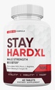 Zonata Stay Hard XL Suplemento para Hombres es una fórmula natural diseñada para apoyar y mantener los niveles de energía y rendimiento de los hombres, permanecer duro XL promover la salud general y la vitalidad. (60 Tabletas)
