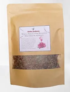Native Radiance Herbal Supplement - Red Clover Blossoms, 1 oz, Menopause Support, Plant-Based, Powder, Single Bottle, Hot Flashes, Cardiovascular & Bone Health