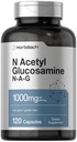Horbaach N-Acetyl Glucosamine 1000 mg | 120 Capsules | N-A-G Supplement Pills | Non-GMO & Gluten Free
