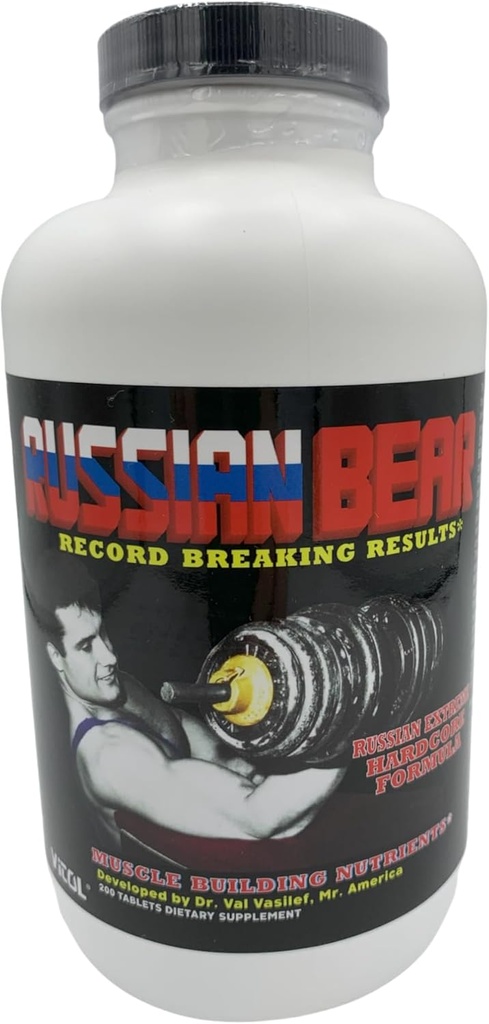 Vitol Russian Bear Tablets 200 Count