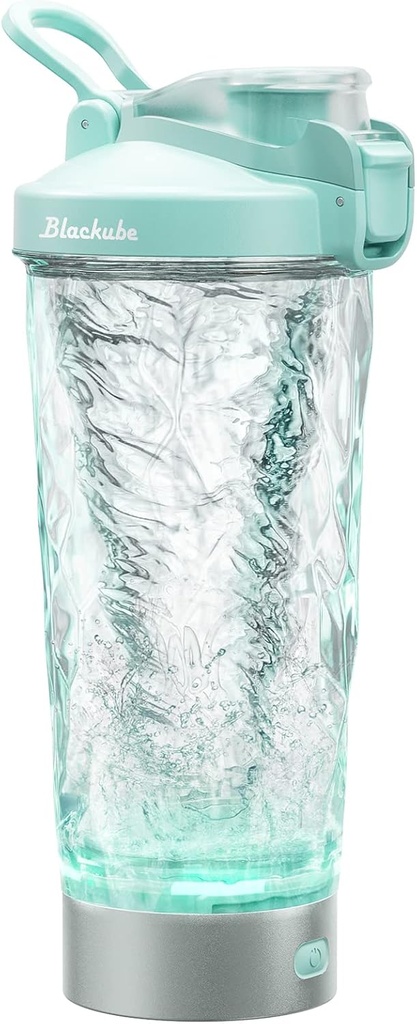 BLACKUBE Electric Protein Shaker Bottles - 18 oz Recargable Vortex Mixer Cup  BPA Gratis ← Hecho con Tritan ← Para Hacer Protein Shakes