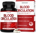 Blood Circulation Supplements with Diosmin & More (150 Capsules) Blood Flow Supplements for Men & Women - Spider & Varicose Veins for Legs Support - Vegan & Non GMO - 3rd Party Tested - USA Made
