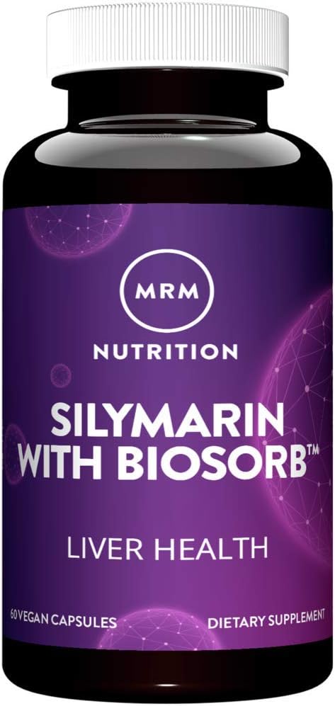 MRM, Silymarin con BioSorb, Milk Thistle Extract, 60 Veggie Caps