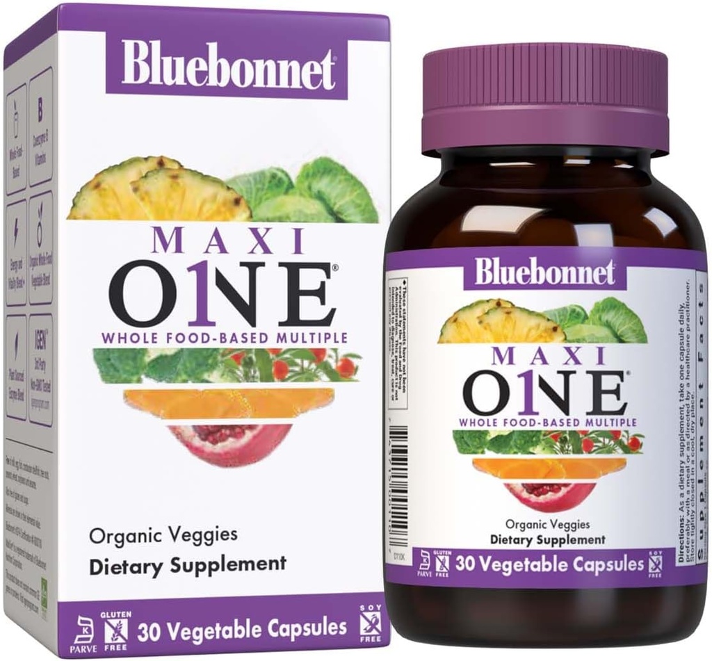 BlueBonnet Maxi One Iron Caplets, 30 Conde (743715001107)